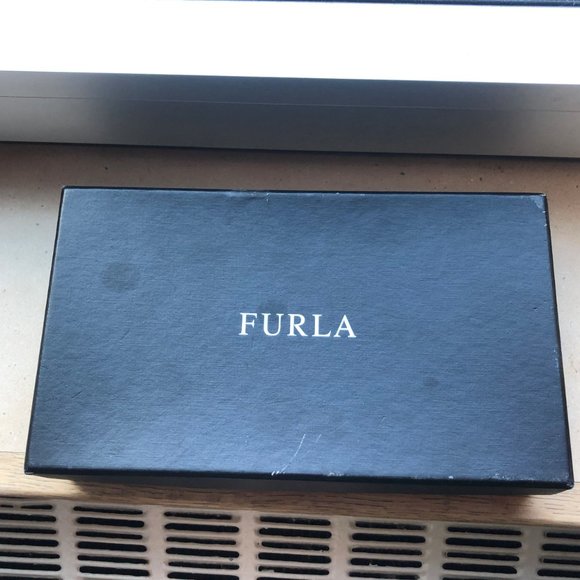 Furla - Blue Ostrich Leather Wallet - Picture 3 of 3